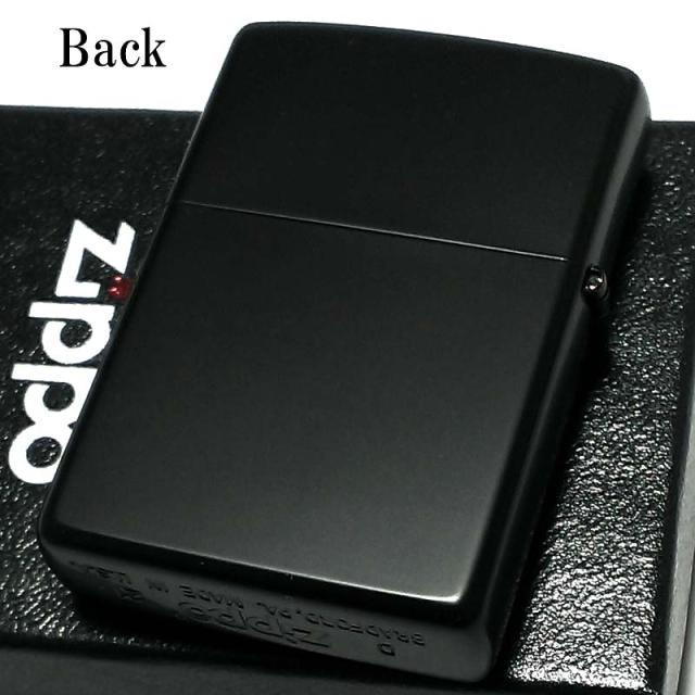 ZIPPO ライター ドラゴンタトゥー ジッポ 龍 マットブラック トライバル ２面エッチング 黒＆金差し かっこいい メンズ プレゼント ギフト_3
