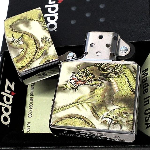 ZIPPO ライター 龍神 ジッポ 和柄 かっこいい 龍 おしゃれ ドラゴン 渋い 竜 メンズ ギフト プレゼント_3