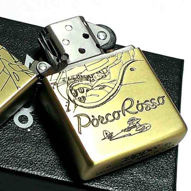 zippo☆紅の豚☆ポルコとジーナ☆スタジオジブリ 宮崎駿☆ジッポ ライター