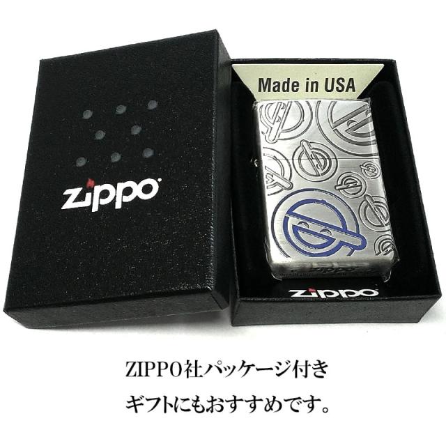 ZIPPO ライター アニメ 攻殻機動隊 S.A.C. 笑い男 ジッポ シルバー 3面加工 エッチング彫刻 銀 キャラクター メンズ ギフト プレゼント_5