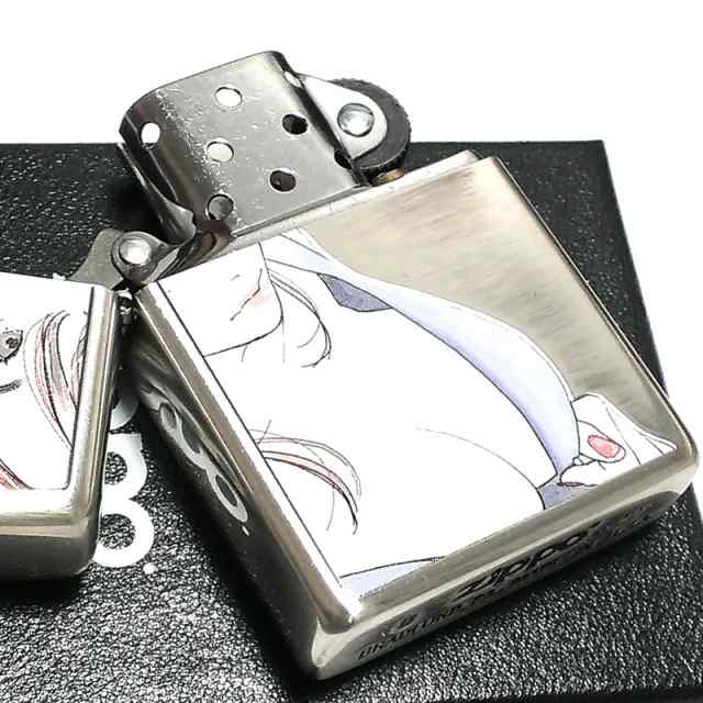 ZIPPO 萌え セクシー ジッポ ライター 銀イブシ仕上げ パステルカラー 