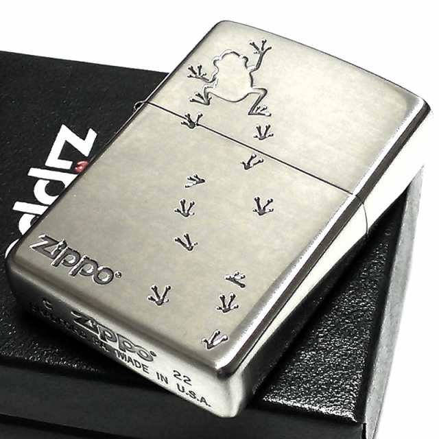 超歓迎された】 ZIPPO カエル ジッポ ライター かわいい 蛙 お守り