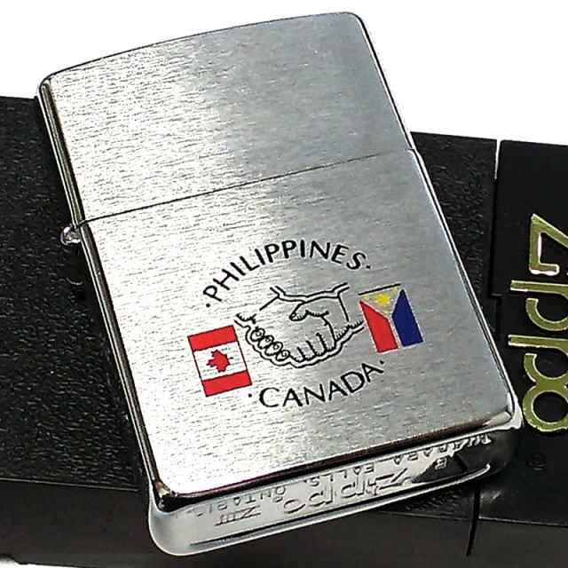 ZIPPO ZIPPO カナダ製 1997年製 ジッポ ライター フィリピン オンタリオ製 国旗 絶版 廃盤 ヴィンテージ 未使用品