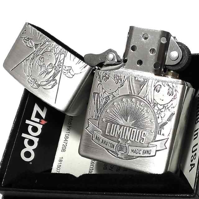 ZIPPO アニメ ライター ルミナスウィッチーズ ジッポ シルバー 両面