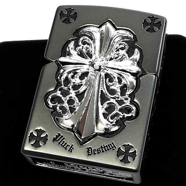 立体Cross　Zippo　立体メタル　クロスジッポー　06年製 H 06