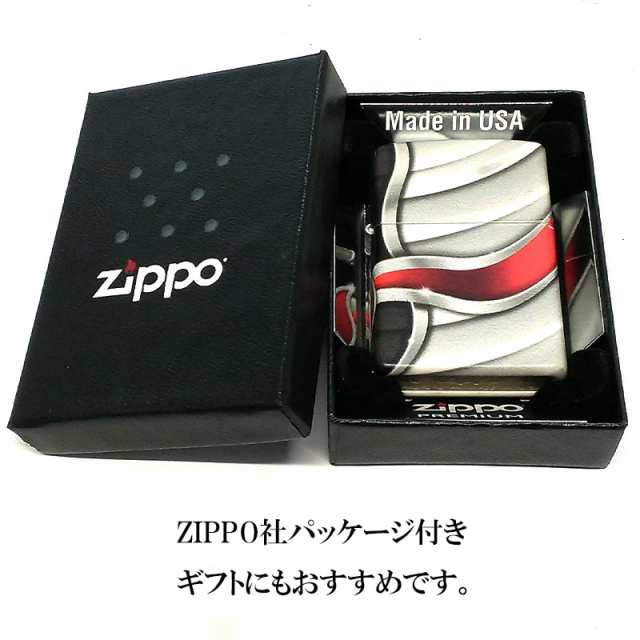 ZIPPO ライター フレームデザイン かっこいい 炎 メンズ グレー ジッポ プリント 全面加工 FLAME DESIGN おしゃれ レッド 男性 ギフト