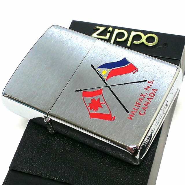 ZIPPO レア ジッポ ライター 1994年製 カナダ製 国旗 オンタリオ製 フィリピン 珍しい ビンテージ 廃盤 ヴィンテージ シルバー  の通販はau PAY マーケット - ZIPPO ライター タバコケース 喫煙具のハヤミ au PAY マーケット店 | au PAY  マーケット－通販サイト