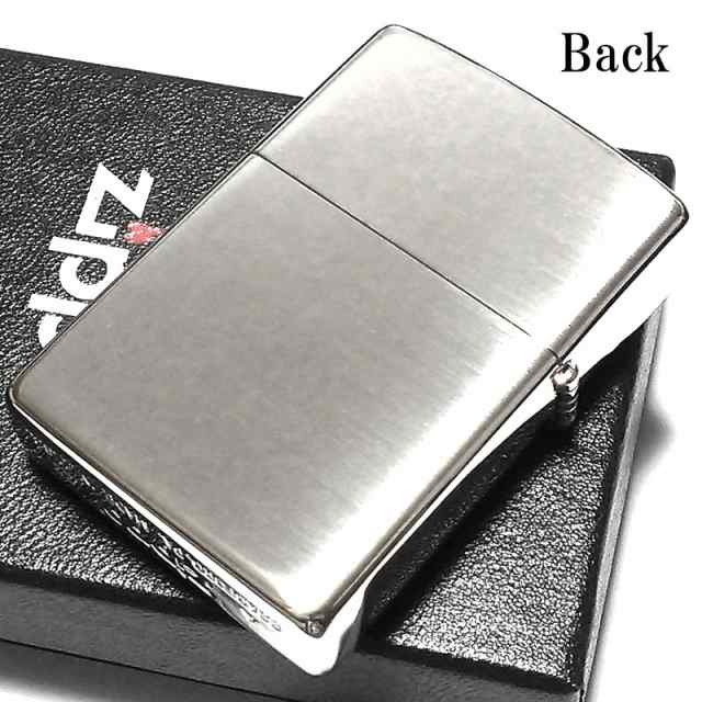 特別セーフ シルバー かっこいい ZIPPO プラチナサテン ライター ジッポ その他