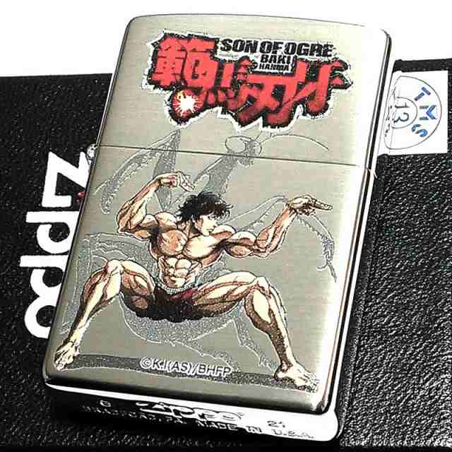 ZIPPO アニメ ジッポ ライター 範馬刃牙 カマキリ シルバー ZIPPO アニメ ジッポ ライター 範馬刃牙 カマキリ シルバー