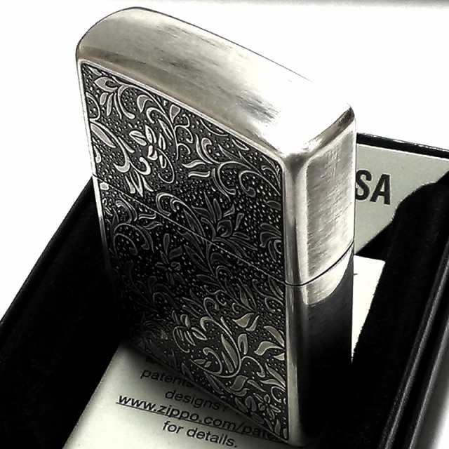 送料無料☆zippo☆2面☆龍神メタル☆アンティークシルバー☆ジッポ