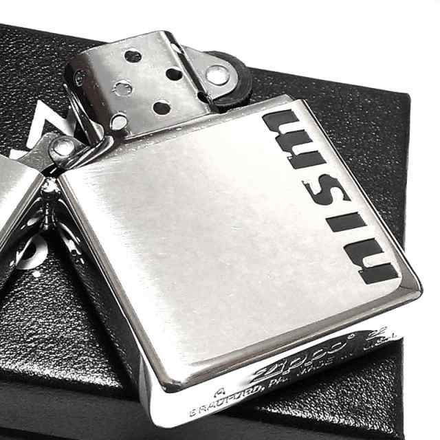 ZIPPO ライター NISMO シルバー＆レッド ジッポ 日産公認モデル ニスモ