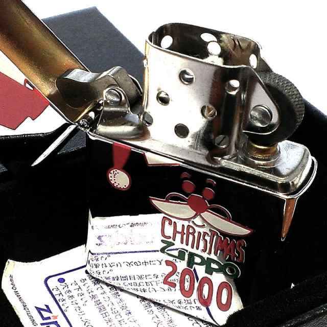 ZIPPO ライター 1点物 クリスマス 2000年製 可愛い レア ジッポ 絶版