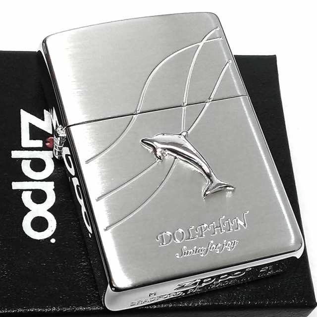 最大62％オフ！ ラバーズドルフィン ZIPPO 新品 イルカ シルバー 送料