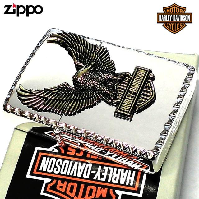 ZIPPO ライター ハーレー ダビッドソン イーグルメタル ジッポ HARLEY 