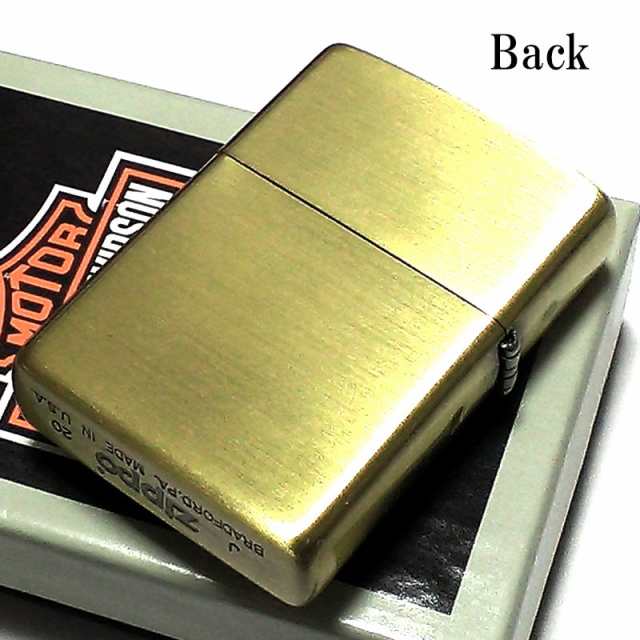 Harley Davidson Zippo アンティークゴールド