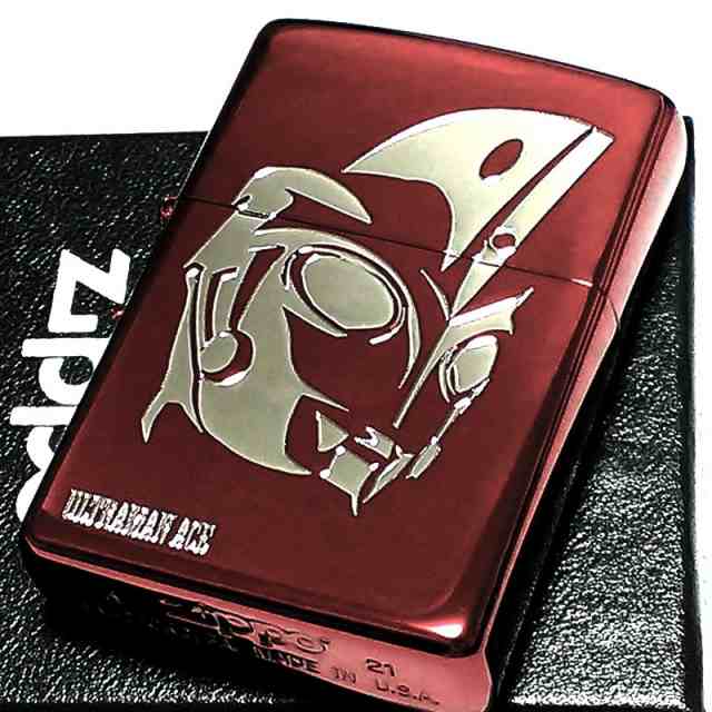 ジッポ ライター ウルトラマンエース ZIPPO アニメ ワインレッド 円谷