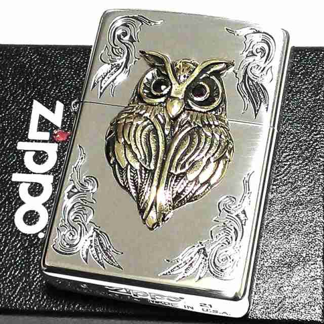 Zippo ラッキーチャーム フクロウ ライター シルバー ガーネット ジッポ メタル貼り 銀 ジッポー お守り 梟 高級 かっこいい おしゃれの通販はau Pay マーケット Zippo ライター タバコケース 喫煙具のハヤミ Au Pay マーケット店