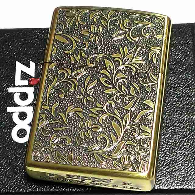 ZIPPO ライター 両面唐草 模様 ジッポ 2面エッチング彫刻 アンティークゴールド イブシ仕上げ かっこいい レディース メンズ プレゼント  渋いの通販はau PAY マーケット - ZIPPO ライター タバコケース 喫煙具のハヤミ au PAY マーケット店 | au PAY  マーケット－通販サイト