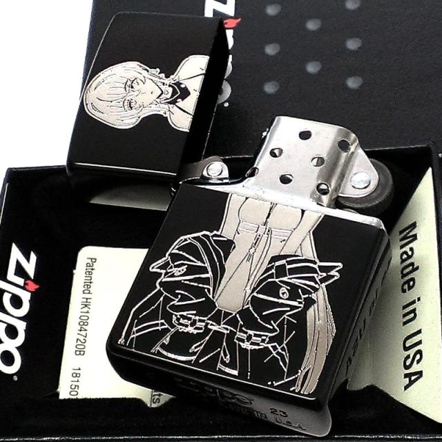 D51 498 蒸気機関車デザイン　zippoライター 2個セット z3d-dr_01.jpg