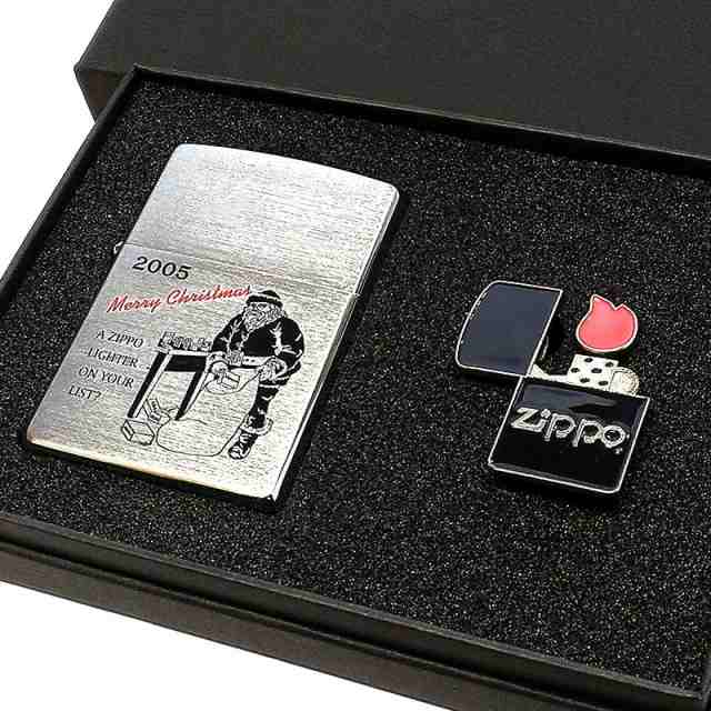 ZIPPO ライター 2005年製 ピンズセット ジッポ 絶版 レア ヴィンテージ ...