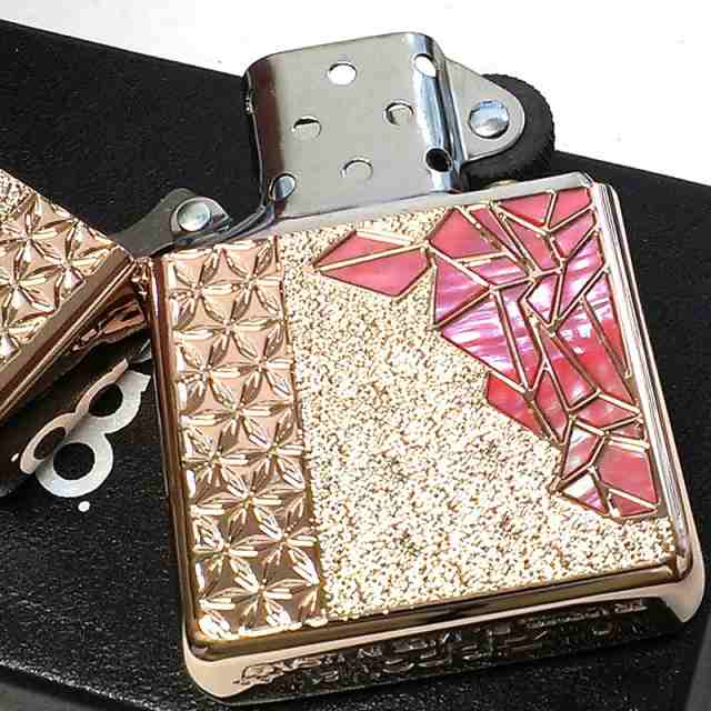 ZIPPO アーマー 限定 ジッポー ライター 牛 シェル 動物 Bull 天然貝