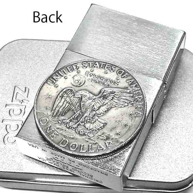 新品 未使用 99年製 アメリカ記念硬貨 コイン Zippo ZIPPO 1932レプリカ ワンダラー コイン 両面貼り レア 絶版