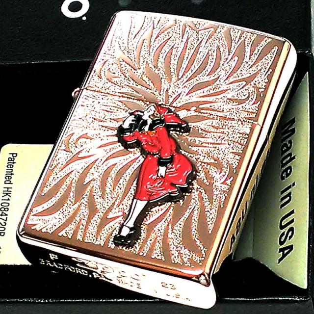 ZIPPO ライター ウィンディガール WINDY メタル ローズピンク レトロ ジッポ RosePink エッチング 赤 おしゃれ かわいい レディース_1