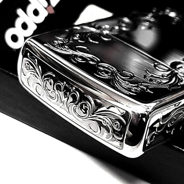ZIPPO アーマー ジッポ ライター アラベスク 5面彫刻 アンティーク