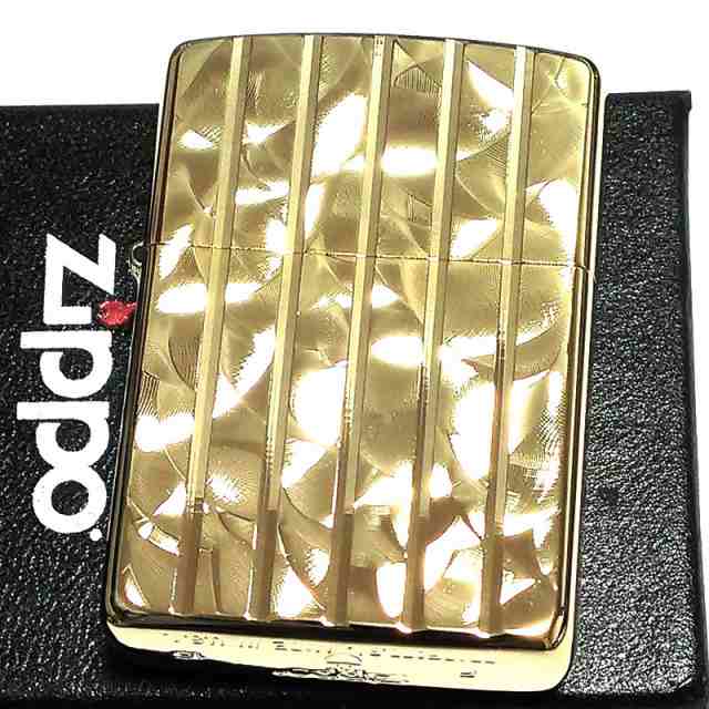 zippo☆ウィンディ☆両面/ストライプカット☆シルバー☆ジッポ ライター