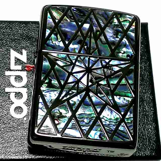 ZIPPO アーマー ジッポ シェルスター 両面加工 重厚 シェルインレイ