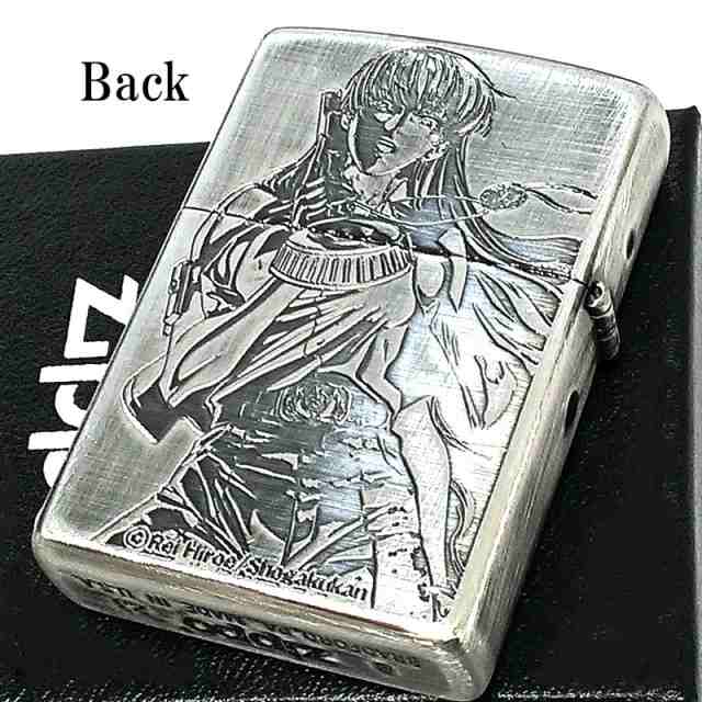 ZIPPO ライター アニメ ブラックラグーン ロベルタ ジッポ シルバー