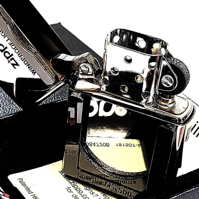 ZIPPO ライター コインホルダー 収納 ジッポ ロゴ かっこいい 彫刻 ニッケルシルバー ブラック メタル貼り おしゃれ 珍しい ギフト メンズ プレゼント_3
