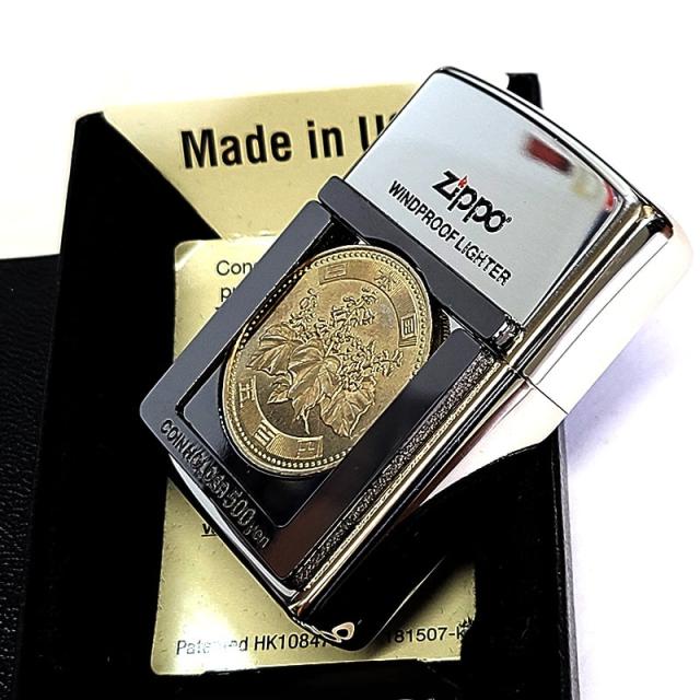 ZIPPO ライター コインホルダー 収納 ジッポ ロゴ かっこいい 彫刻 ニッケルシルバー ブラック メタル貼り おしゃれ 珍しい ギフト メンズ プレゼント_6