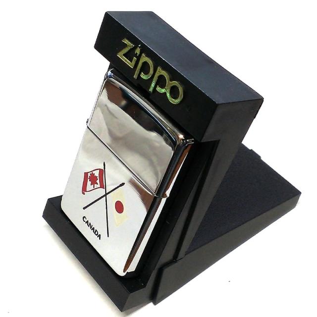 ZIPPO ライター レア 1点物 カナダ製 1994年製 国旗 ジッポ ZIPPO ライター レア 1点物 カナダ製 1994年製 国旗 ジッポ