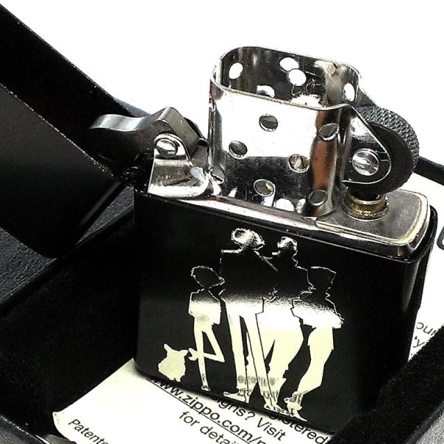 ZIPPO ライター カウボーイビバップ ビバップ号 マットブラック ジッポー シルエット ロゴ Cowboy Bebop アニメ かっこいい_3