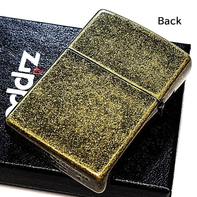 ZIPPO ライター ドリフターズ 平野耕太 ジッポ アニメ 漫画 アンティークゴールド 彫刻 かっこいい DRIFTERS 島津豊久 ブラスバレル 燻し 古美加工 おしゃれ 渋い メンズ ギフト プレゼント_2