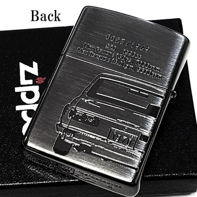 ZIPPO ライター 限定 スカイラインGT-R ブラックサテン&ミラー 両面加工 ジッポ 日産公認モデル GTR-KPGC10 シリアルナンバー入り かっこいい ハコスカ 旧車 メンズ 黒 ギフト プレゼント_2