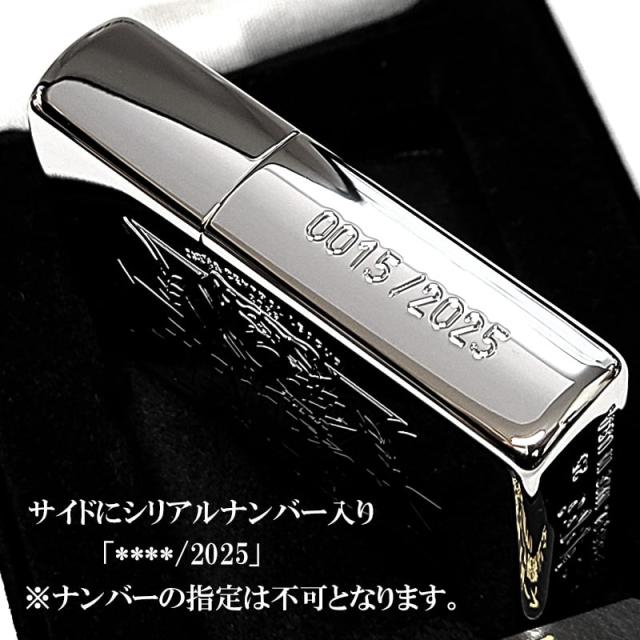 ZIPPO ライター 阪神タイガース 2025リーグ優勝記念 ジッポ 限定2025生産 かっこいい 野球 プラチナシルバー 彫刻 銀 シリアルナンバー入り プレゼント ギフト おしゃれ メンズ_2