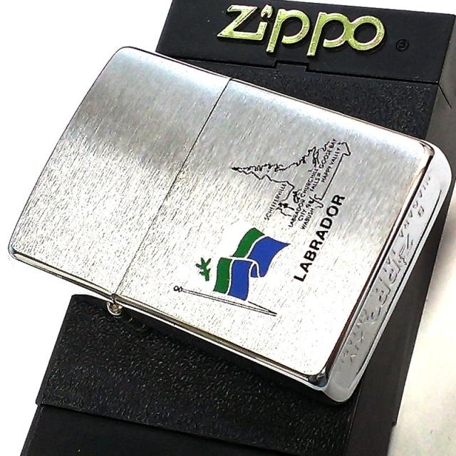 ZIPPO カナダ製 1998年製 オンタリオ製 ラブラドール州 旗 地図 廃盤 