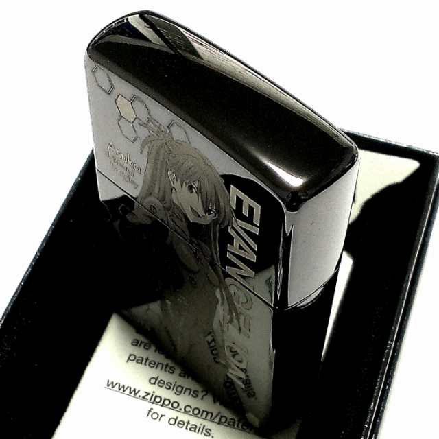 ヱヴァンゲリヲン 正規ライセンス限定ジッポー！ZIPPO エヴァンゲリオン アスカ ジッポ ライター シリアル入り ブラックチタンコート