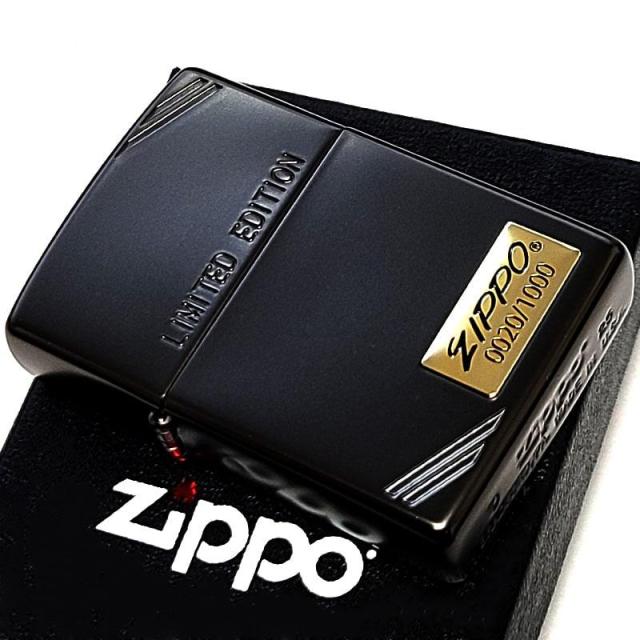 ZIPPO ライター 限定1000個生産 Matto Corner Line ジッポ おしゃれ ブラック マット加工 ダイアゴナル 艶消し 黒 シリアルナンバー入り メタル貼り ギフト レディース 彫刻 メンズ プレゼント_5