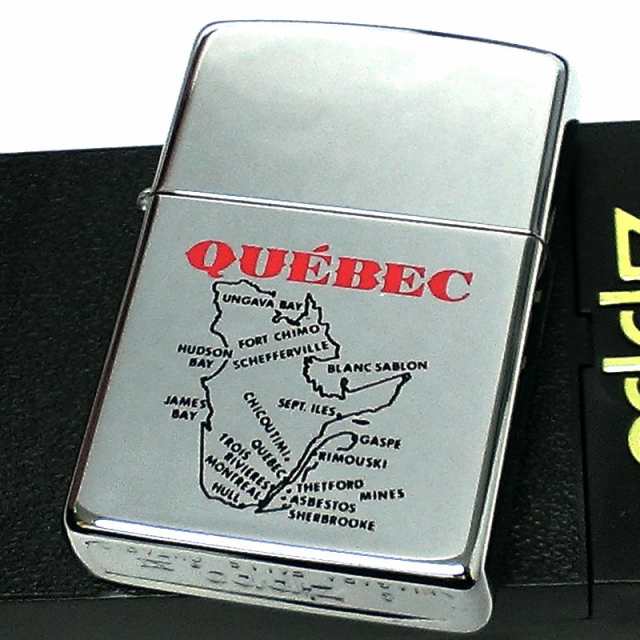 ZIPPO カナダ製 1995年製 ケベック州 オンタリオ製 地図 廃盤 ヴィンテージ レア ジッポ ライター 珍しい 未使用品 ビンテージ  絶版の通販はau PAY マーケット - ZIPPO ライター タバコケース 喫煙具のハヤミ au PAY マーケット店 | au PAY  マーケット－通販サイト