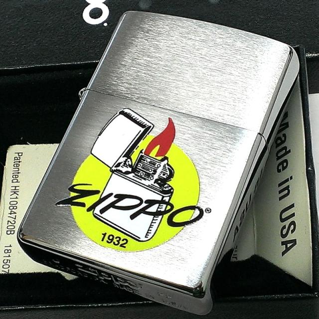 ZIPPO ライター オールドデザイン ジッポ ロゴ Zippo logo おしゃれ シンプル シルバー レトロ かっこいい メンズ ギフト プレゼントの通販は