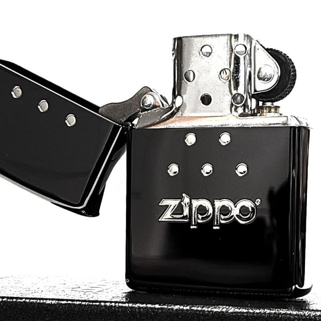 ZIPPO チェックデザイン ブラックニッケル ファインエッチング ZIPPO チェックデザイン ブラックニッケル ファインエッチング