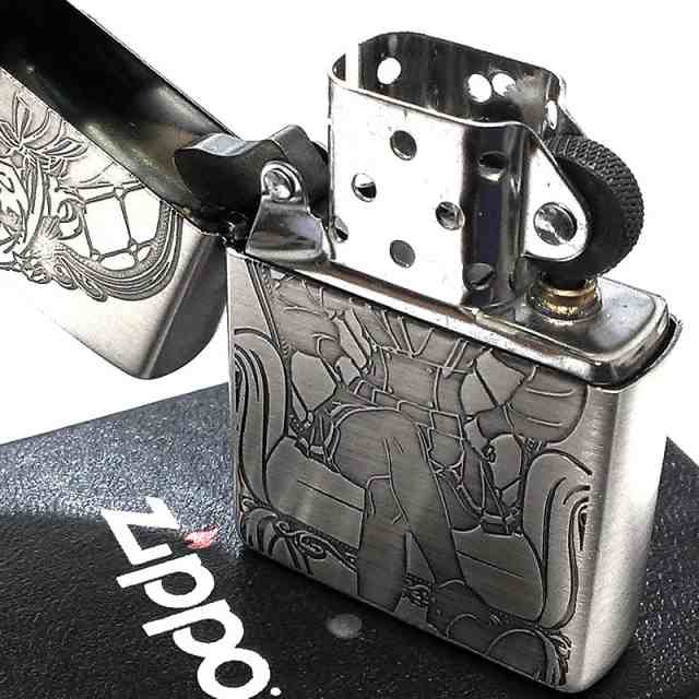 【現金特価】 スパイ教室 ZIPPO ライター シルバー LILY 可愛い リリィ ジッポ その他