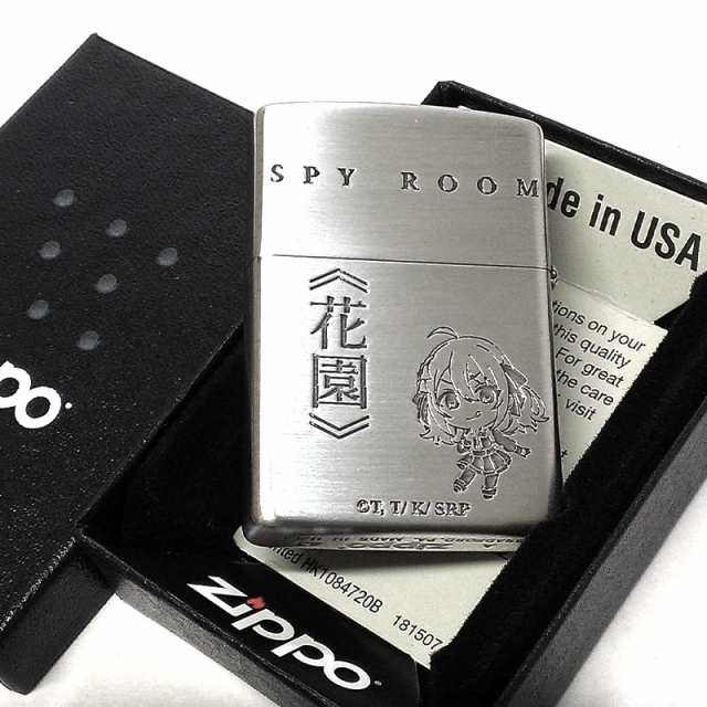 ZIPPO スパイ教室 ライター ジッポ リリィ 可愛い LILY シルバー