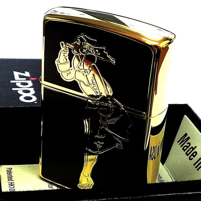 ZIPPO ライター ゴールド ブラック ウィンディガール ジッポ Windy G Series シンプル 金 黒 かわいい おしゃれ レトロ 両面加工 レディース_4