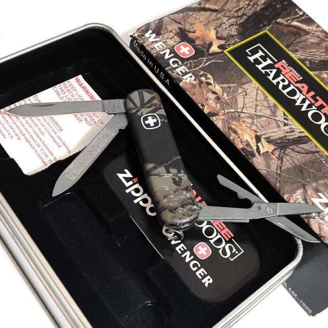 ZIPPO ライター 絶版 WENGER ナイフセット 一点物 ジッポ 廃盤 2000年製 ウェンガー アーミーナイフ 珍しい ヴィンテージ おしゃれ レア かっこいい 希少 メンズ ギフト_4