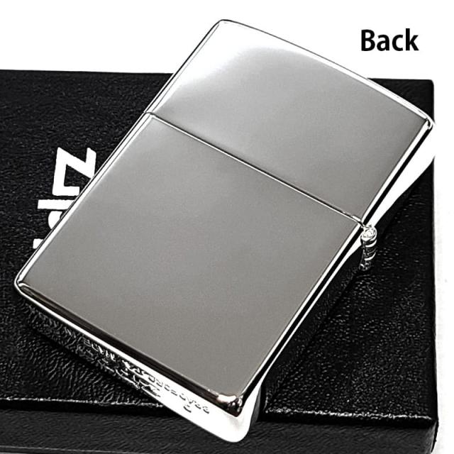 ZIPPO ライター 限定 ジッポ ロゴ 鏡面シルバー おしゃれ 彫刻 Zippo Logo シリアルナンバー かっこいい メンズ 銀 ギフト プレゼント_3