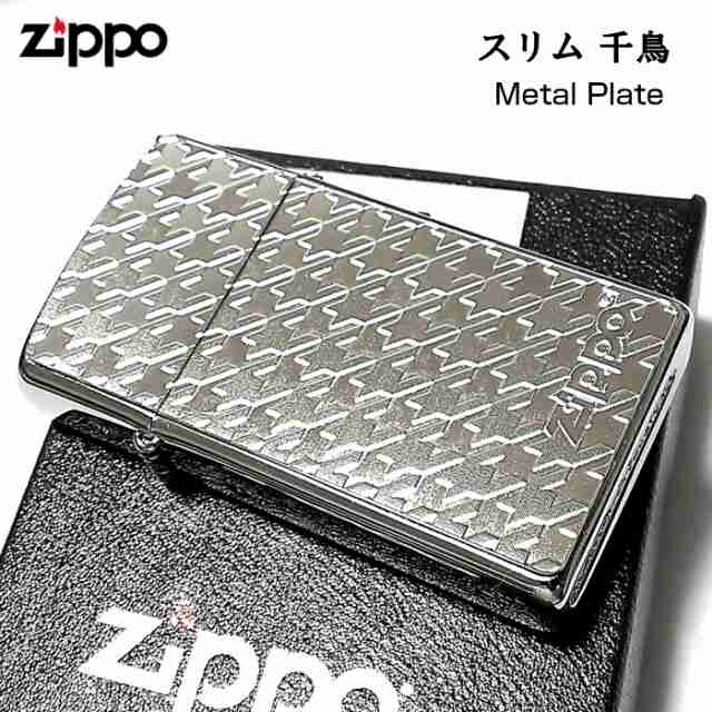 Zippo スリム ジッポ ライター 千鳥 細密エッチング 彫刻 ニッケル鍍金 シルバー Metal Plate 可愛い おしゃれ メンズ レディースの通販はau Pay マーケット Zippo ライター タバコケース 喫煙具のハヤミ Au Pay マーケット店